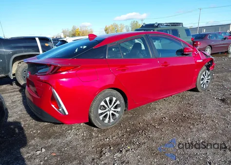 2022 Toyota Prius Prime Le z USA, uszkodzony, nr VIN JTDKAMFP4N3210995
